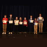 students at science fair