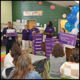Presentation to teachers at Burlington Elementary